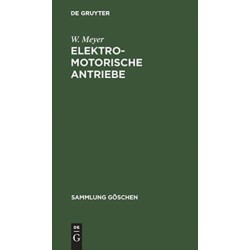 Elektromotorische Antriebe