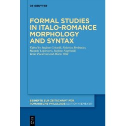 Formal studies in Italo-Romance morphology and syntax