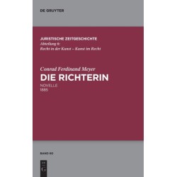 Die Richterin: Novelle 1885