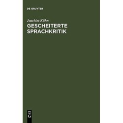 Gescheiterte Sprachkritik