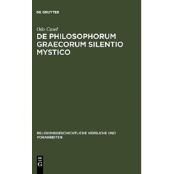 De philosophorum Graecorum silentio mystico