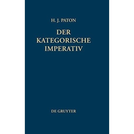 Der kategorische Imperativ