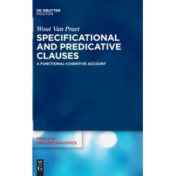 Specificational and Predicative Clauses: A Functional-Cognitive Account