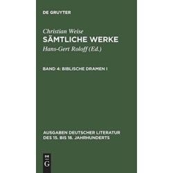 Biblische Dramen I