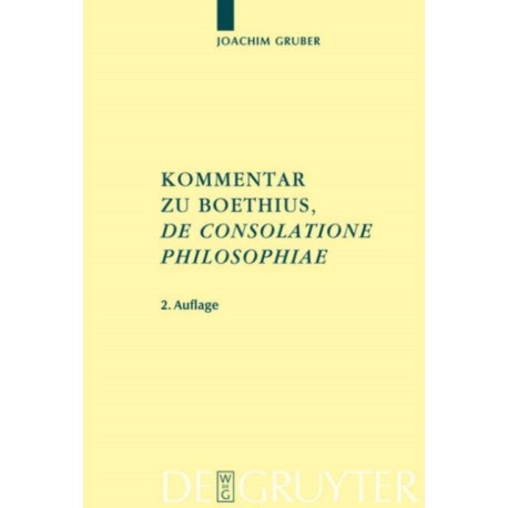 Kommentar zu Boethius, 'De consolatione philosophiae'