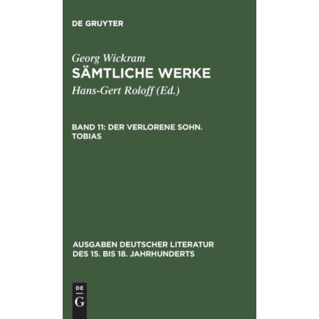 Der verlorene Sohn. Tobias