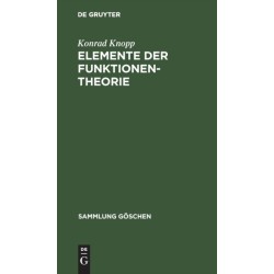 Elemente der Funktionentheorie