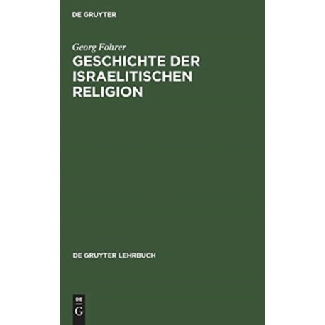 Geschichte der israelitischen Religion