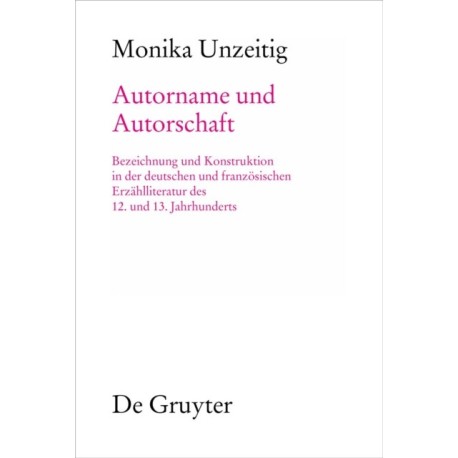 Autorname und Autorschaft