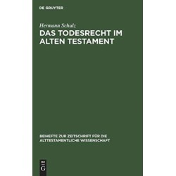 Das Todesrecht im Alten Testament