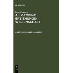 Der Ursprung der Padagogik