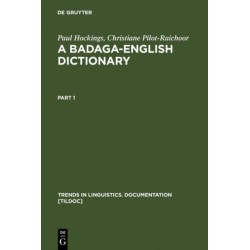 A Badaga-English Dictionary