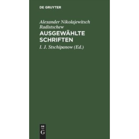 Ausgewahlte Schriften