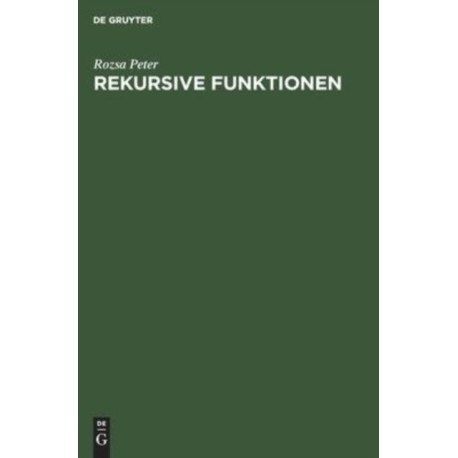 Rekursive Funktionen