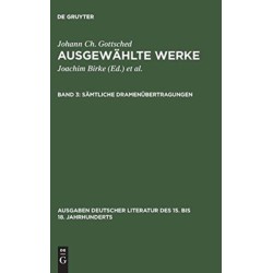 Samtliche Dramenubertragungen