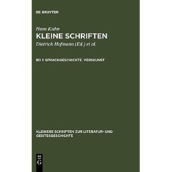 Sprachgeschichte. Verskunst