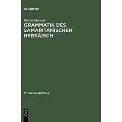 Grammatik Des Samaritanischen Hebraisch