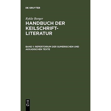 Repertorium der sumerischen und akkadischen Texte