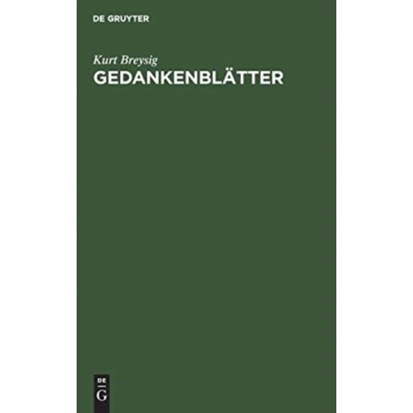Gedankenblatter