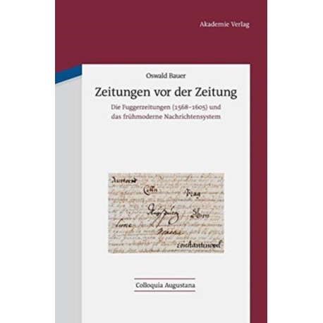 Zeitungen vor der Zeitung