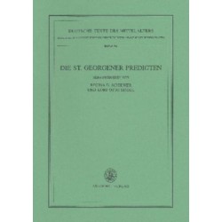 Die St. Georgener Predigten