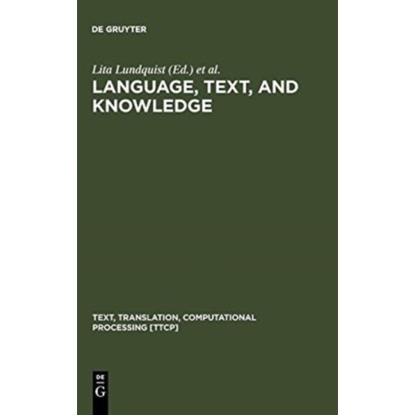 Language, Text, and Knowledge: Mental Models of Expert Communication