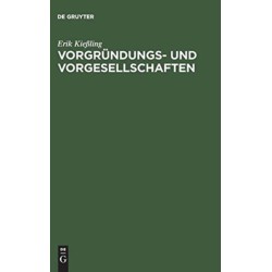 Vorgrundungs- und Vorgesellschaften