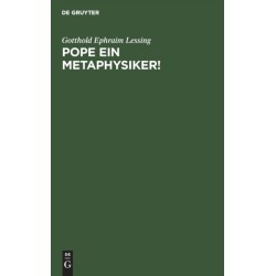 Pope Ein Metaphysiker!