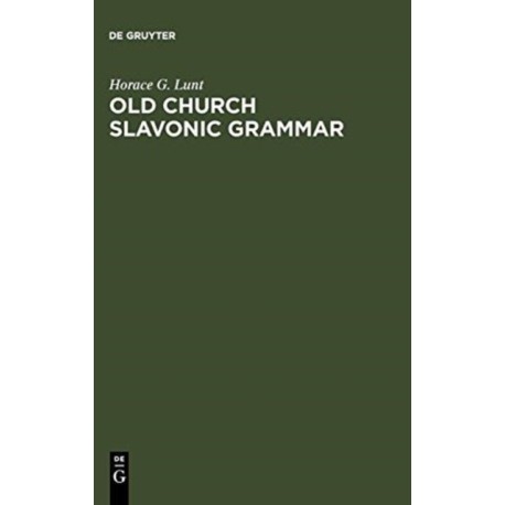 Old Church Slavonic Grammar
