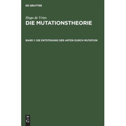 Die Entstehung Der Arten Durch Mutation