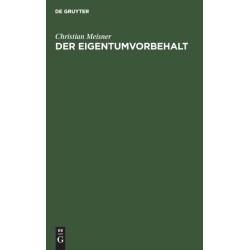 Der Eigentumvorbehalt