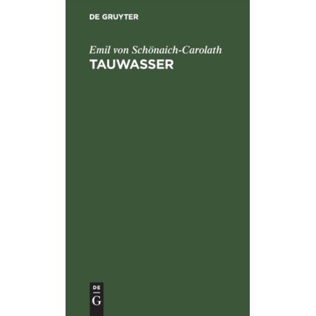 Tauwasser