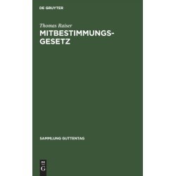 Mitbestimmungsgesetz: Kommentar