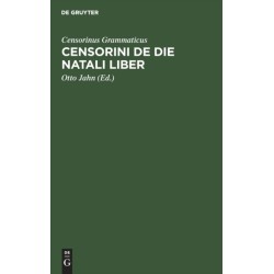 Censorini de Die Natali Liber
