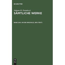 An die Unschuld, 1815 (Text)