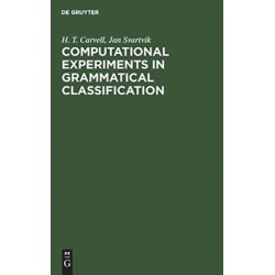 Computational Experiments in Grammatical Classification