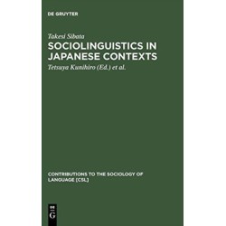 Sociolinguistics in Japanese Contexts