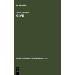 Give: A Cognitive Linguistic Study