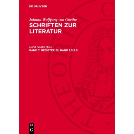 Register Zu Band 1 Bis 6