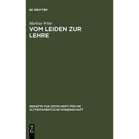 Vom Leiden zur Lehre