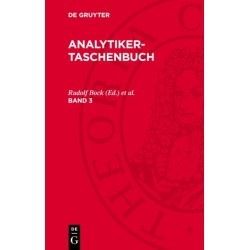 Analytiker-Taschenbuch. Band 3