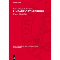 Lineare Optimierung I
