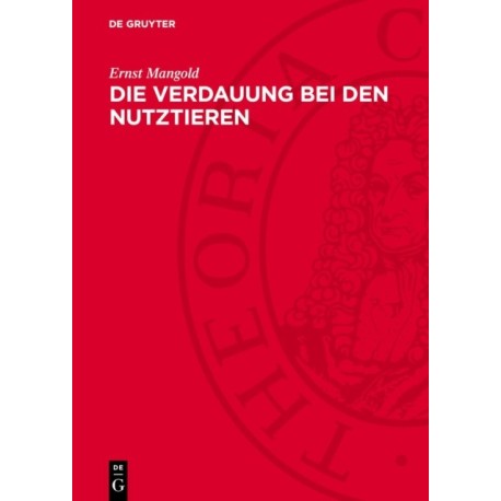 Die Verdauung Bei Den Nutztieren