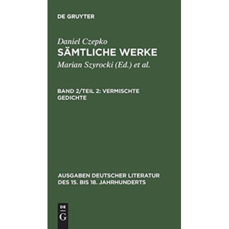 Vermischte Gedichte: Deutsche Gedichte