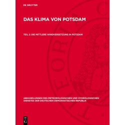 Die mittlere Windversetzung in Potsdam