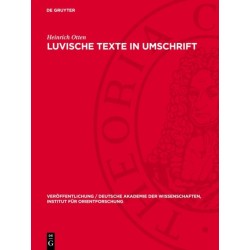 Luvische Texte in Umschrift