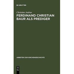 Ferdinand Christian Baur als Prediger