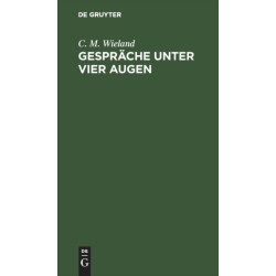 Gesprache Unter Vier Augen