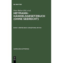 Erstes Buch. Einleitung- §§1-104