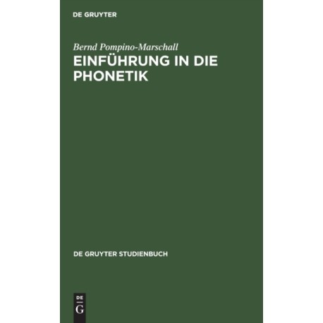 Einfuhrung in Die Phonetik